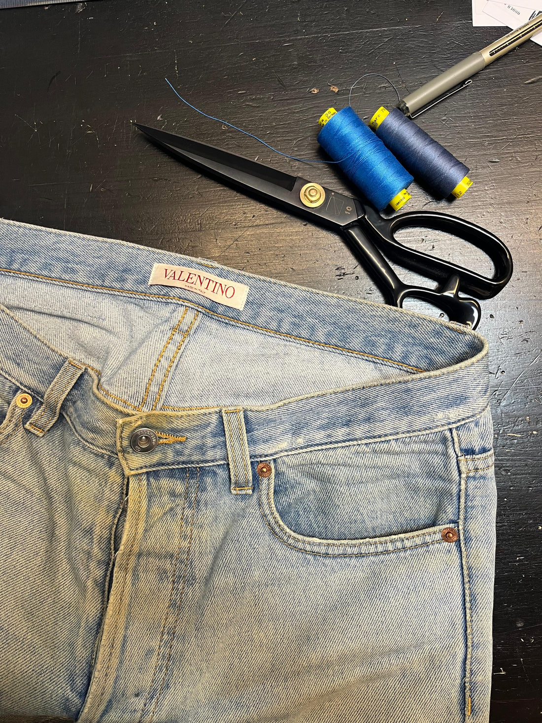 I Repair Gucci, YSL and Valentino Denim. Here’s What That Actually Involves.