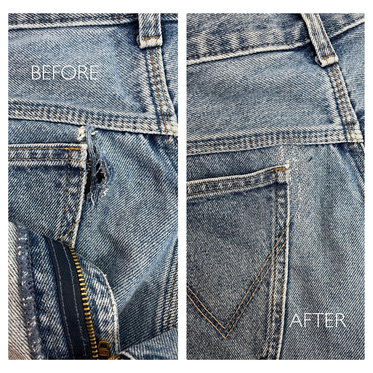 Back pocket repair
