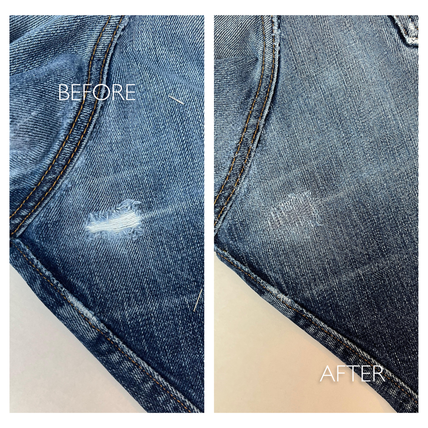 Crotch repair