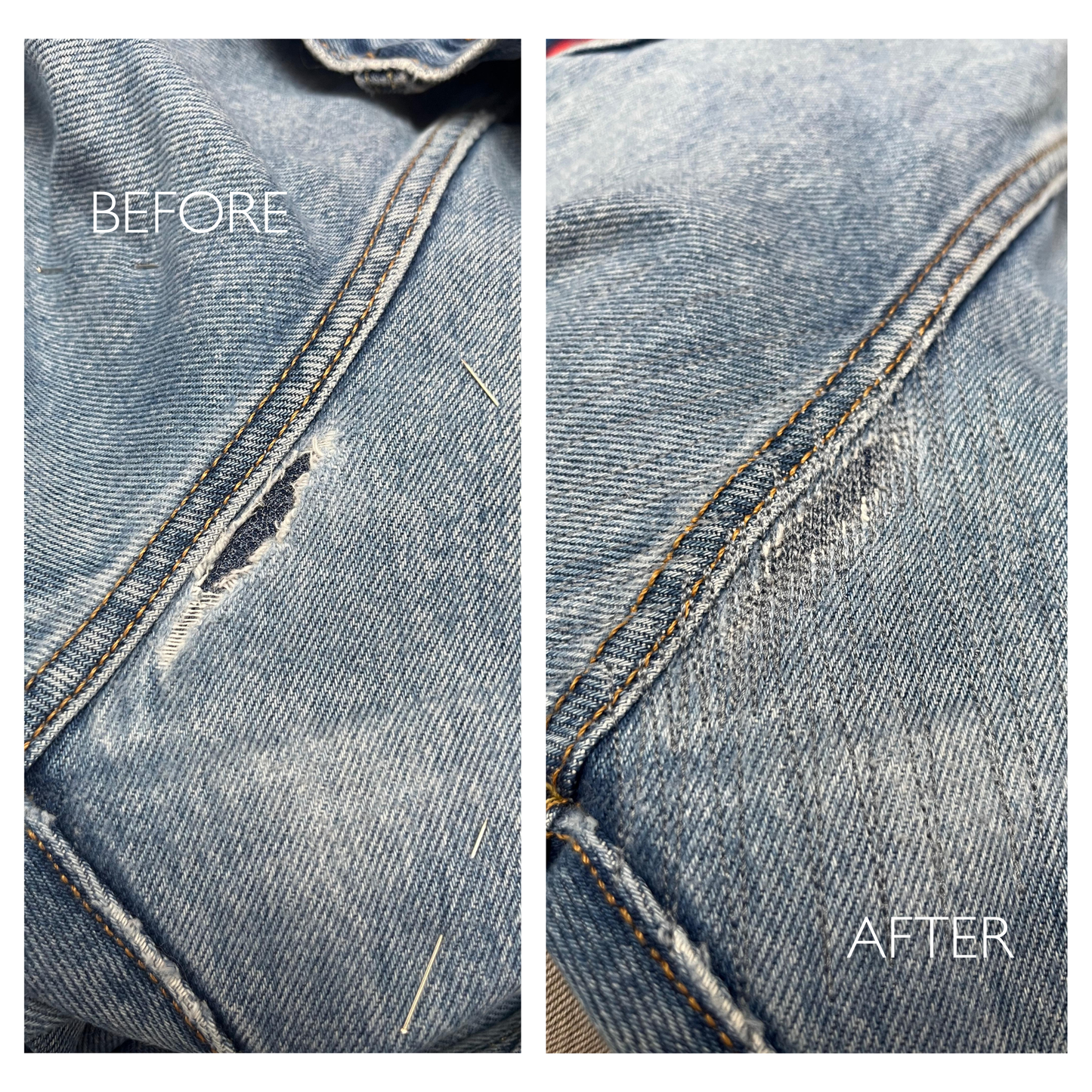 Crotch repair