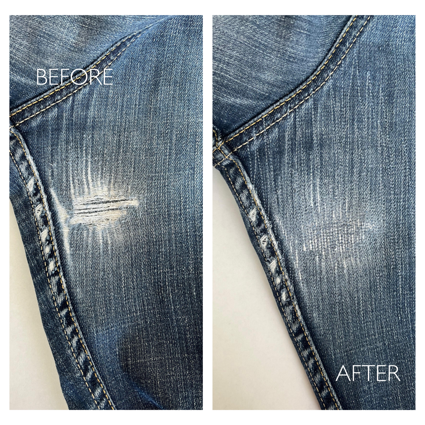 Crotch repair