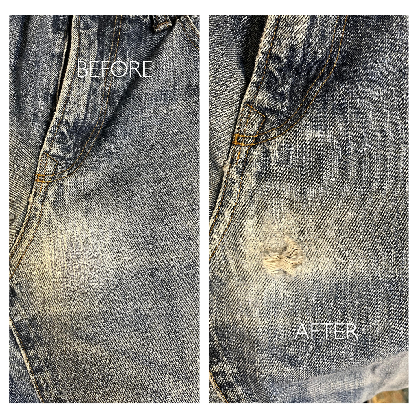Crotch repair