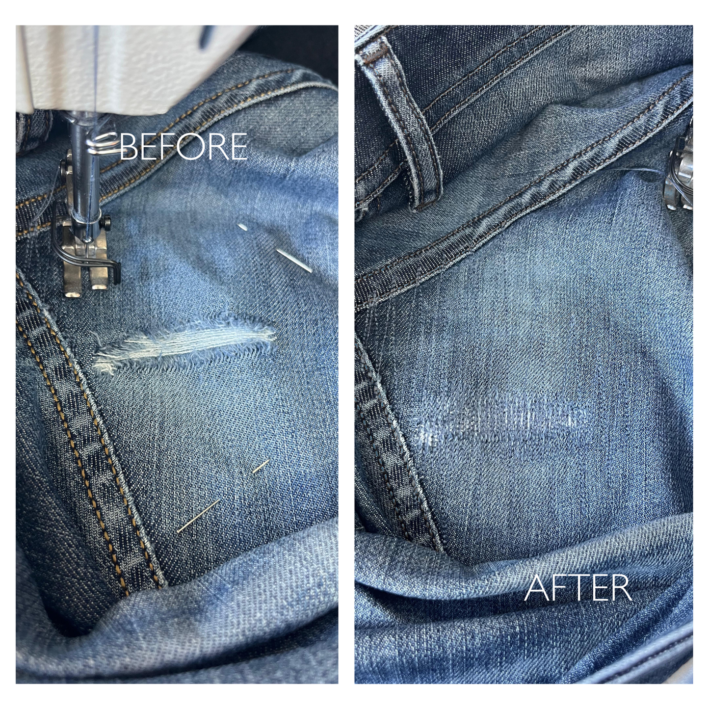 Crotch repair